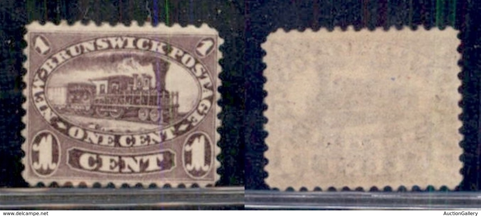 OLTREMARE - CANADA - NEW BRUNSWICK - 1860 - 1 Cent (4) - Gomma Integra - Otros & Sin Clasificación