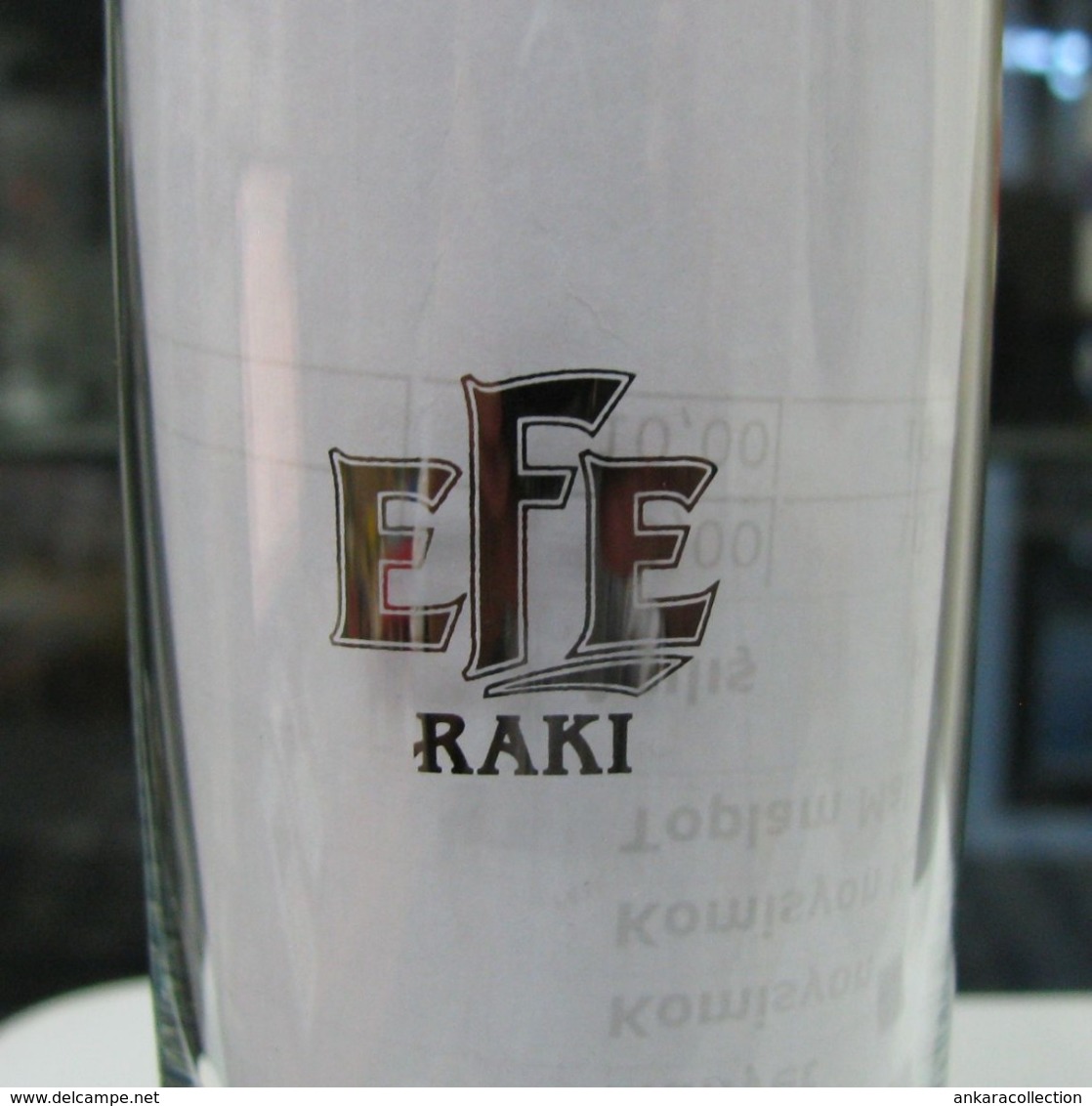 AC - EFE RAKI GLASS  FROM TURKEY - Other & Unclassified