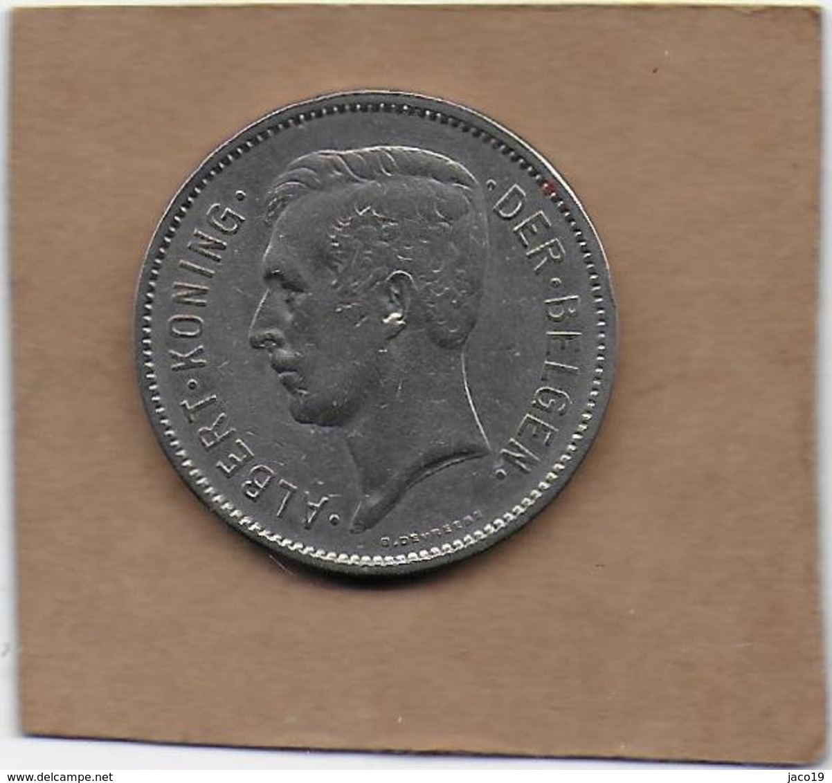 5 Francs Un Belga Nickel 1930 FL  Pos . B - 5 Francs & 1 Belga