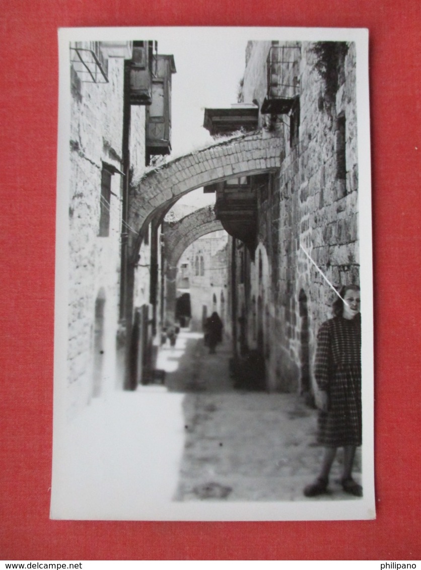 RPPC Jerusalem  Way Of The Cross  - Ref   3649 - Israel