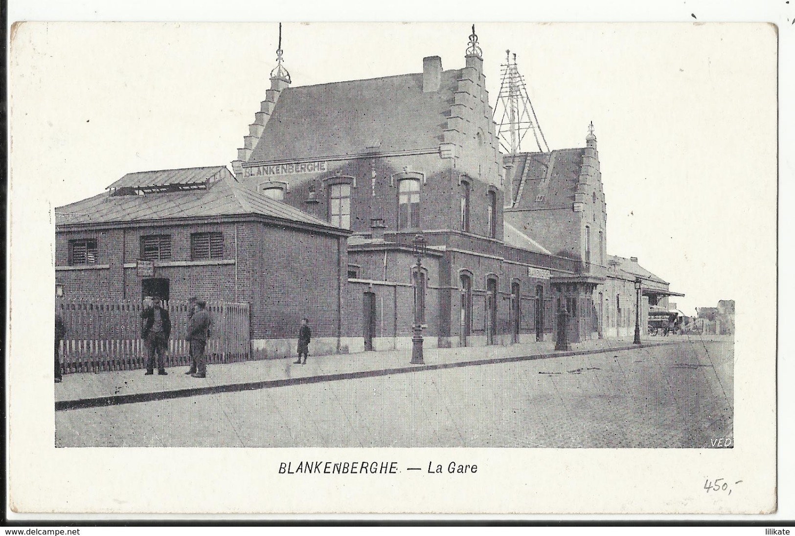 BLANKENBERGHE La Gare - De Statie - Gares - Sans Trains