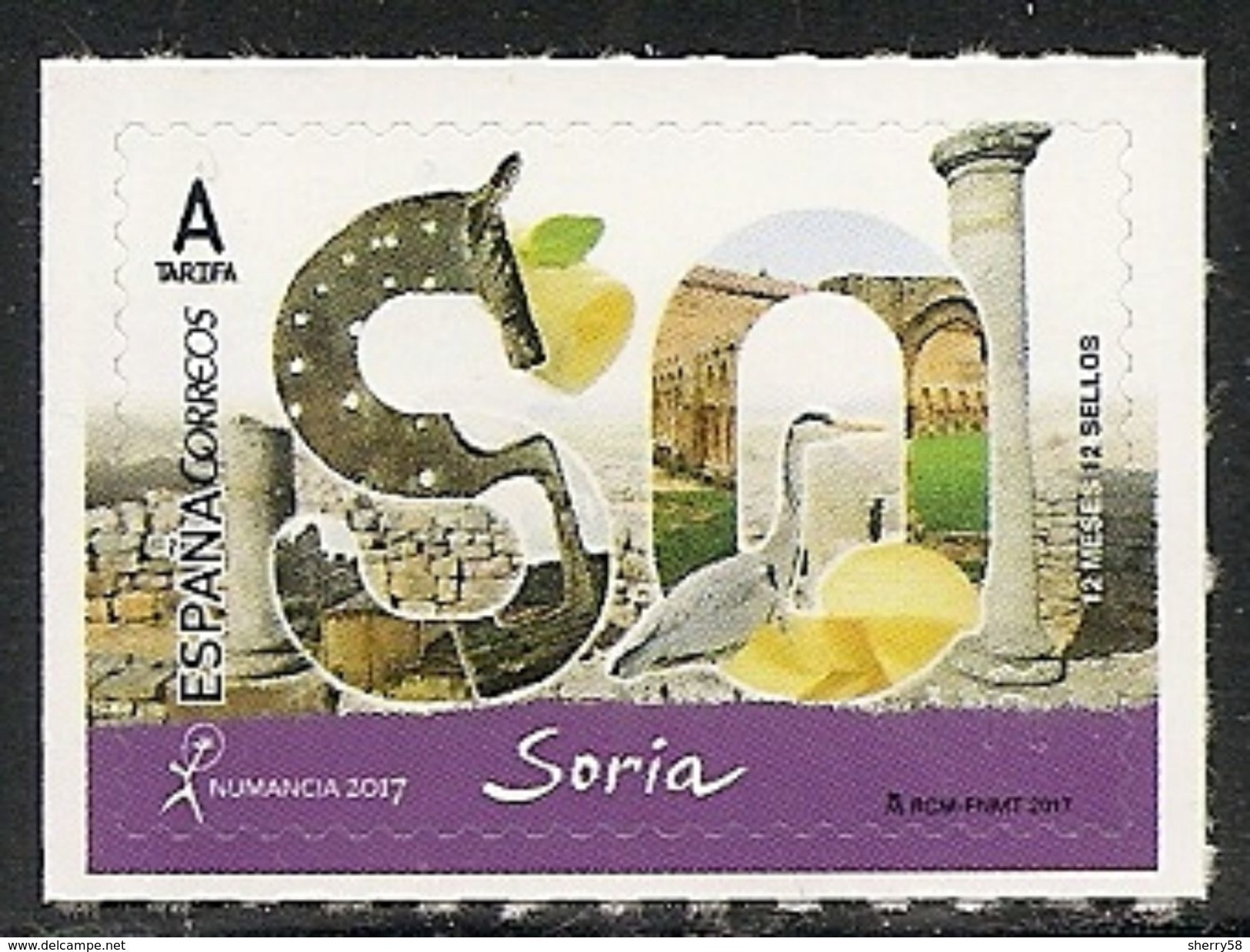 2017-ED. 5112B 12 Meses, 12 Sellos.  2150 Aniversario De Numancia. Soria- NUEVO- - Unused Stamps