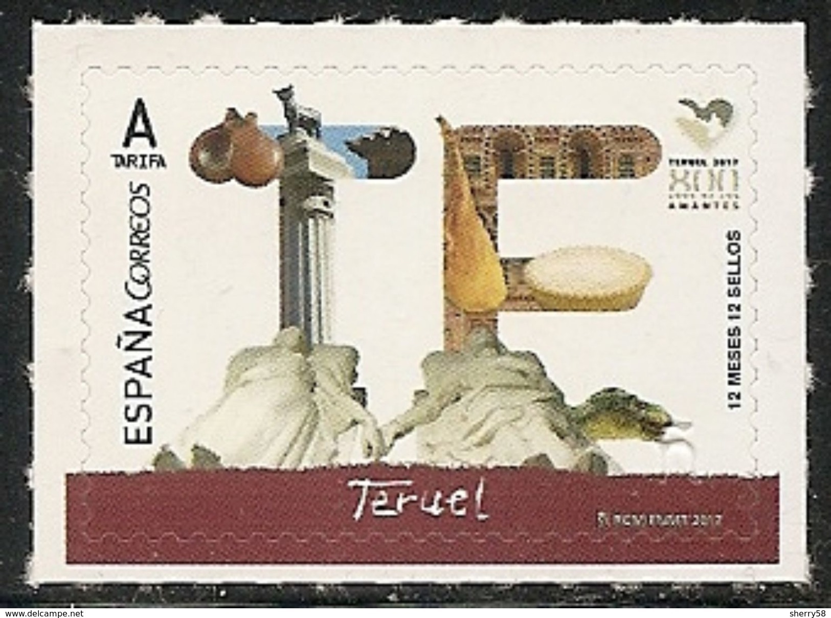 2017-ED. 5112A 12 Meses, 12 Sellos. Teruel - NUEVO- - Nuevos