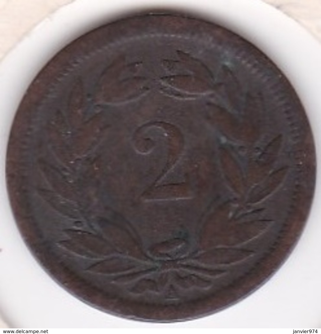 SUISSE. 2 RAPPEN 1850 A. BRONZE - 2 Rappen