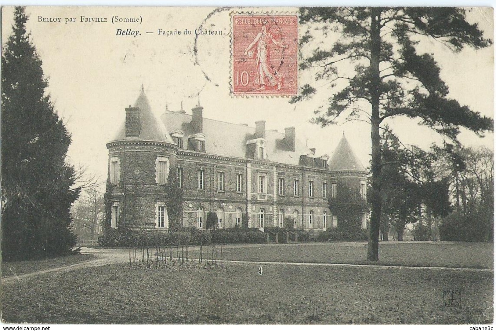 BELLOY Façade Du Château - Autres & Non Classés