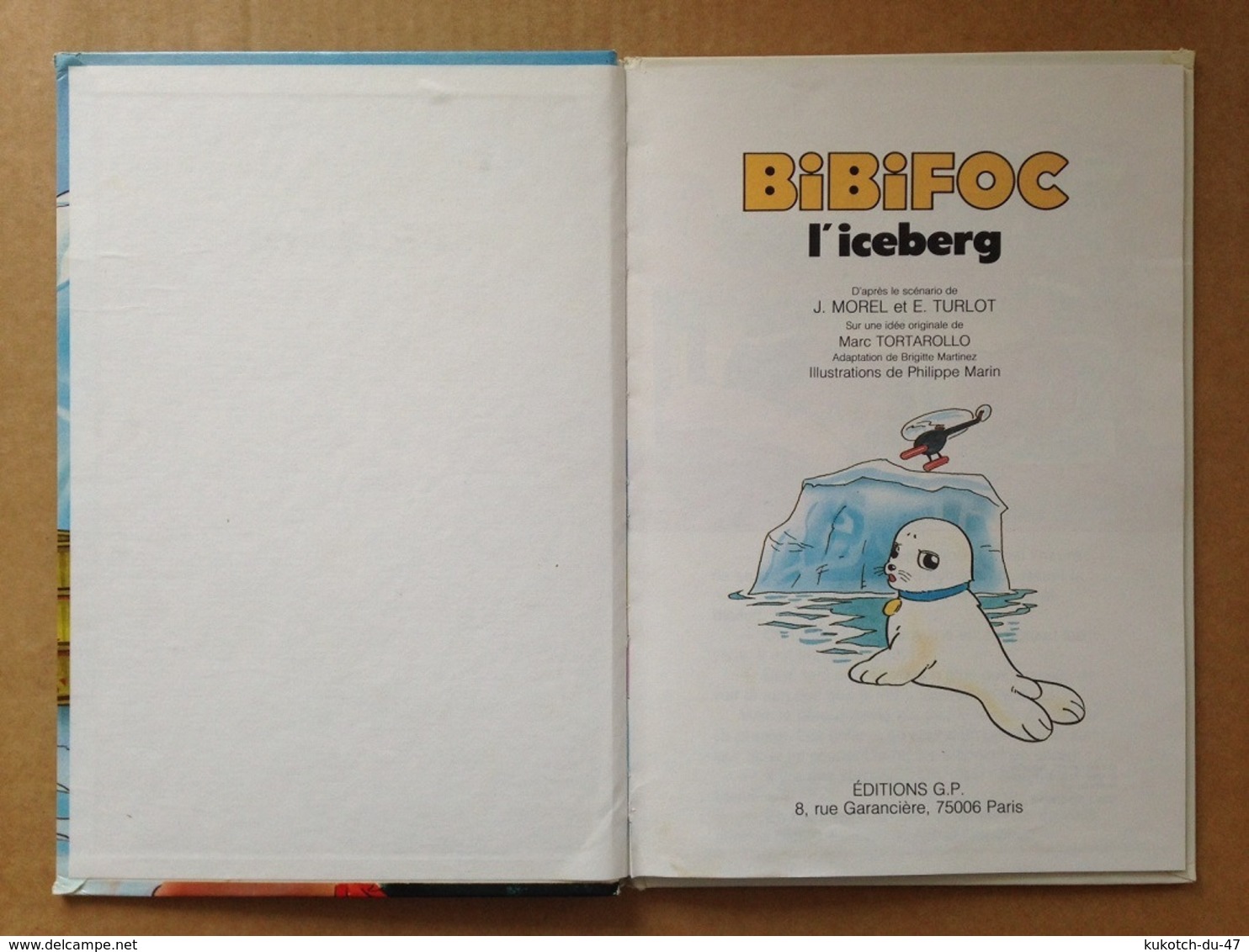 Album Jeunesse - Bibifoc (1986) - Bibliothèque Rouge Et Or