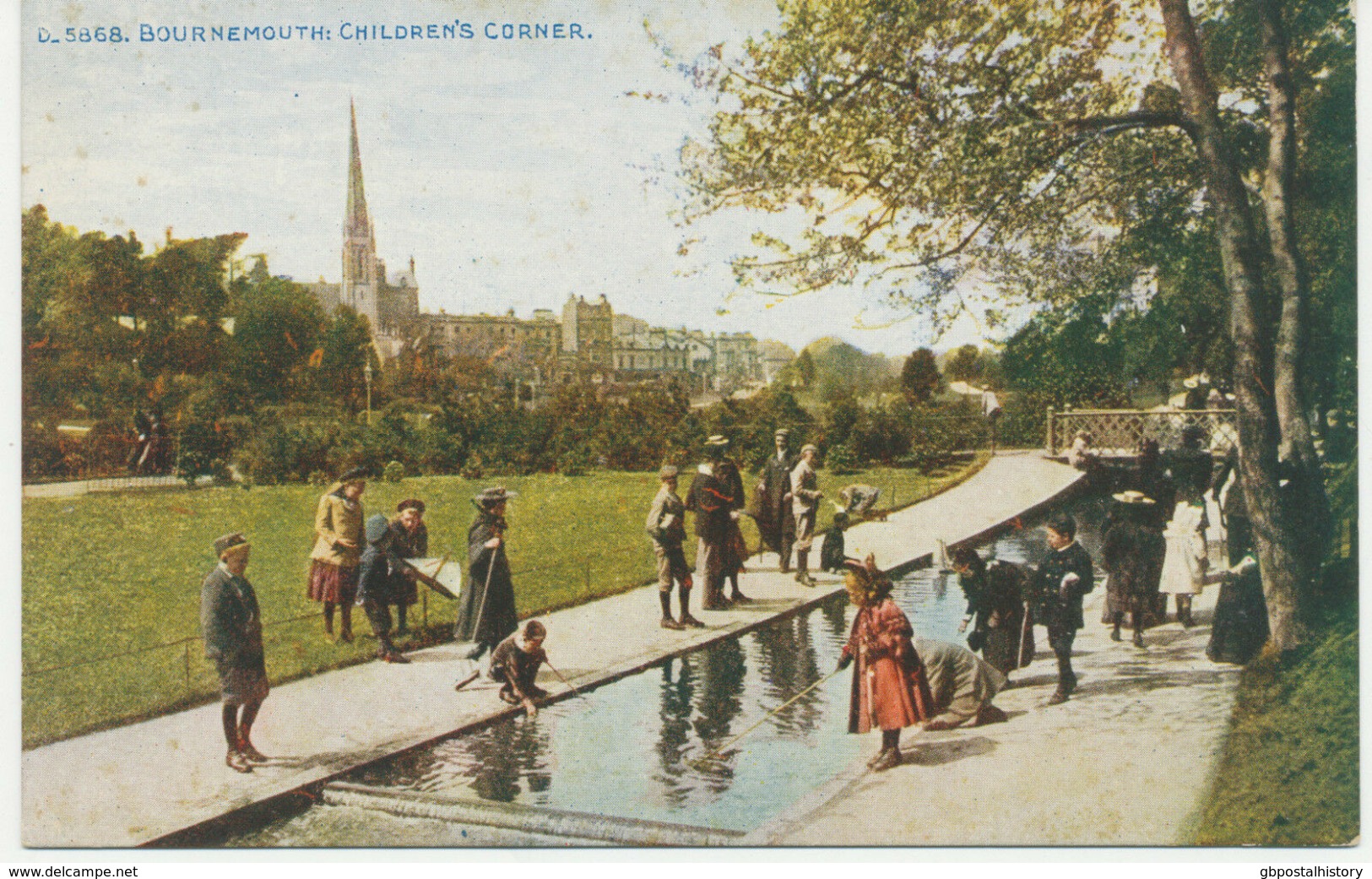 UK BOURNEMOUTH Children's Corner, Rare Unused Coloured Pc (Beale), Ca. 1910 - Bournemouth (bis 1972)