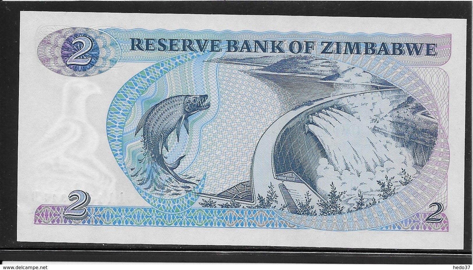 Zimbabwe - 2 Dollars - Pick N°1 - NEUF - Zimbabwe