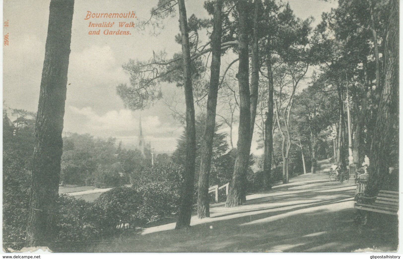 UK BOURNEMOUTH – Invalids' Walk And Gardens, Unused (small Faults), Ca. 1910 - Bournemouth (until 1972)