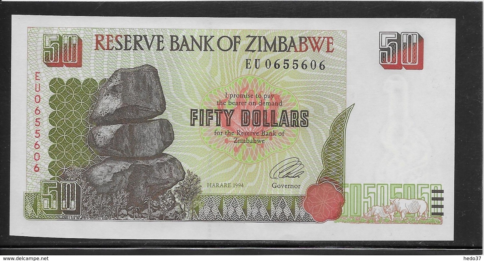 Zimbabwe - 50 Dollars - Pick N°8 - NEUF - Zimbabwe