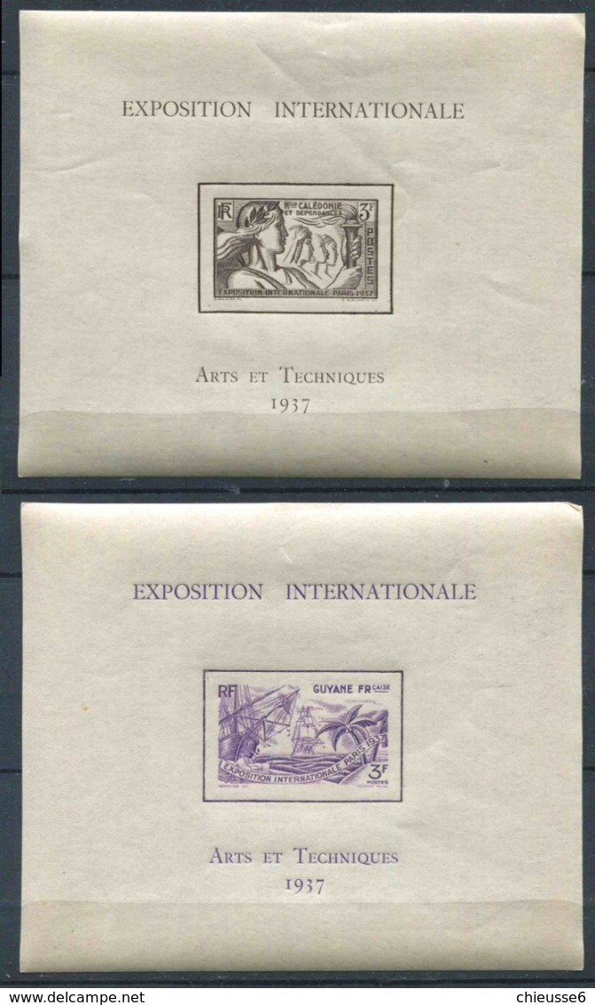 Exposition Internationale 1937 ** série de 24 blocs