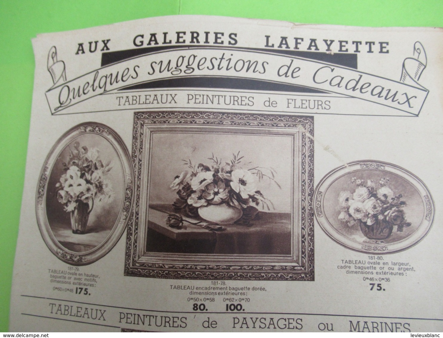 Catalogue / Prospectus Grd Format/ Aux Galeries Lafayette/Suggestions De Cadeaux/ LANG/ 1936  CAT268 - Altri & Non Classificati
