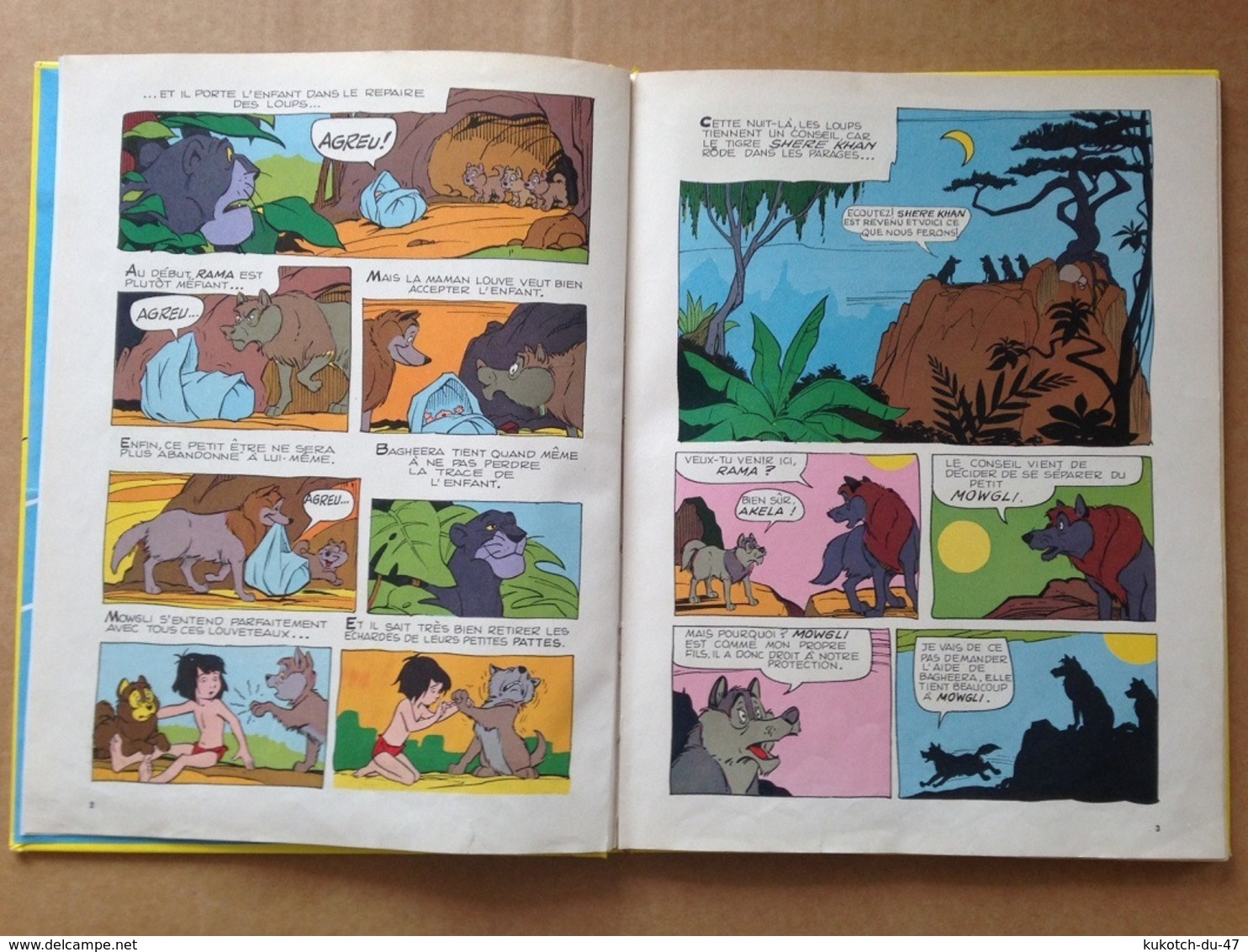 Disney - BD Le Livre De La Jungle (1969) - Disney