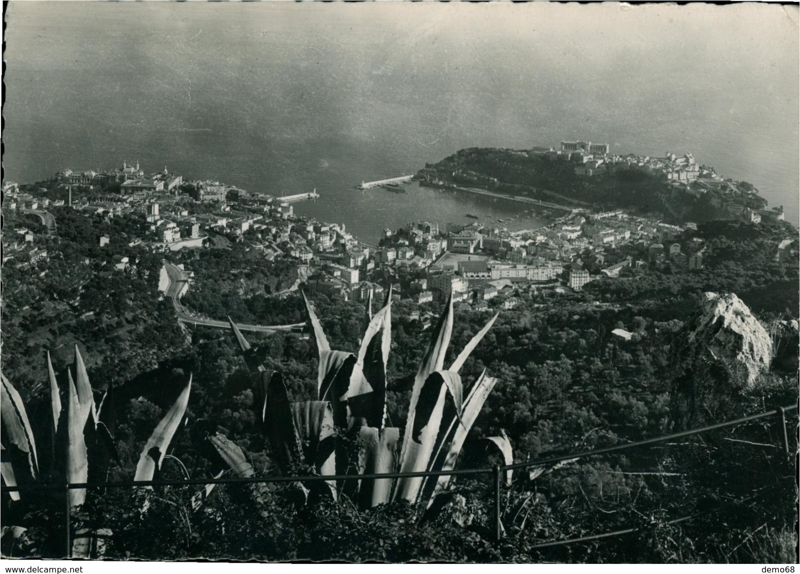 Monaco Principauté De Monaco Vue Panoramique Prise De La Turbie Edition La Cigogne - Multi-vues, Vues Panoramiques