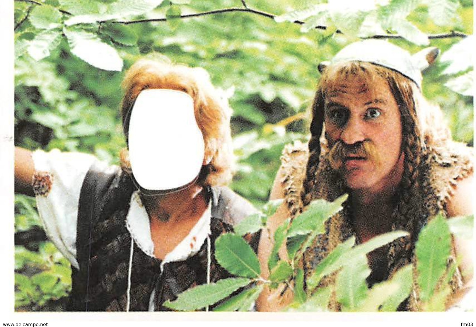 14 Images Série Complète Autocollant Adhésif Astérix La Vache Qui Rit Fromagerie Bel Gérard Depardieu Christian Clavier - Other & Unclassified