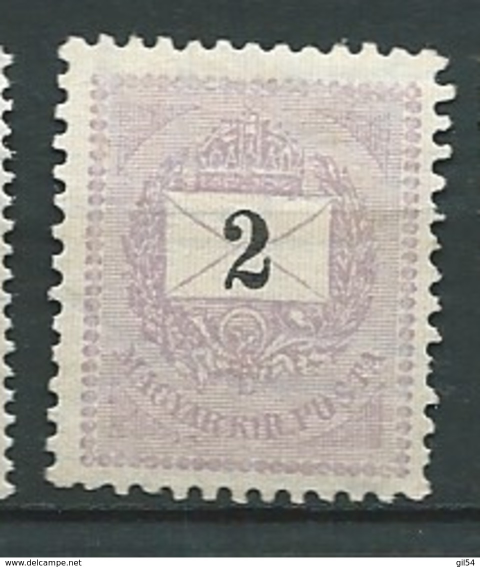 Hongrie    -   Yvert N°  24 (A) *  Ad 39631 - Neufs