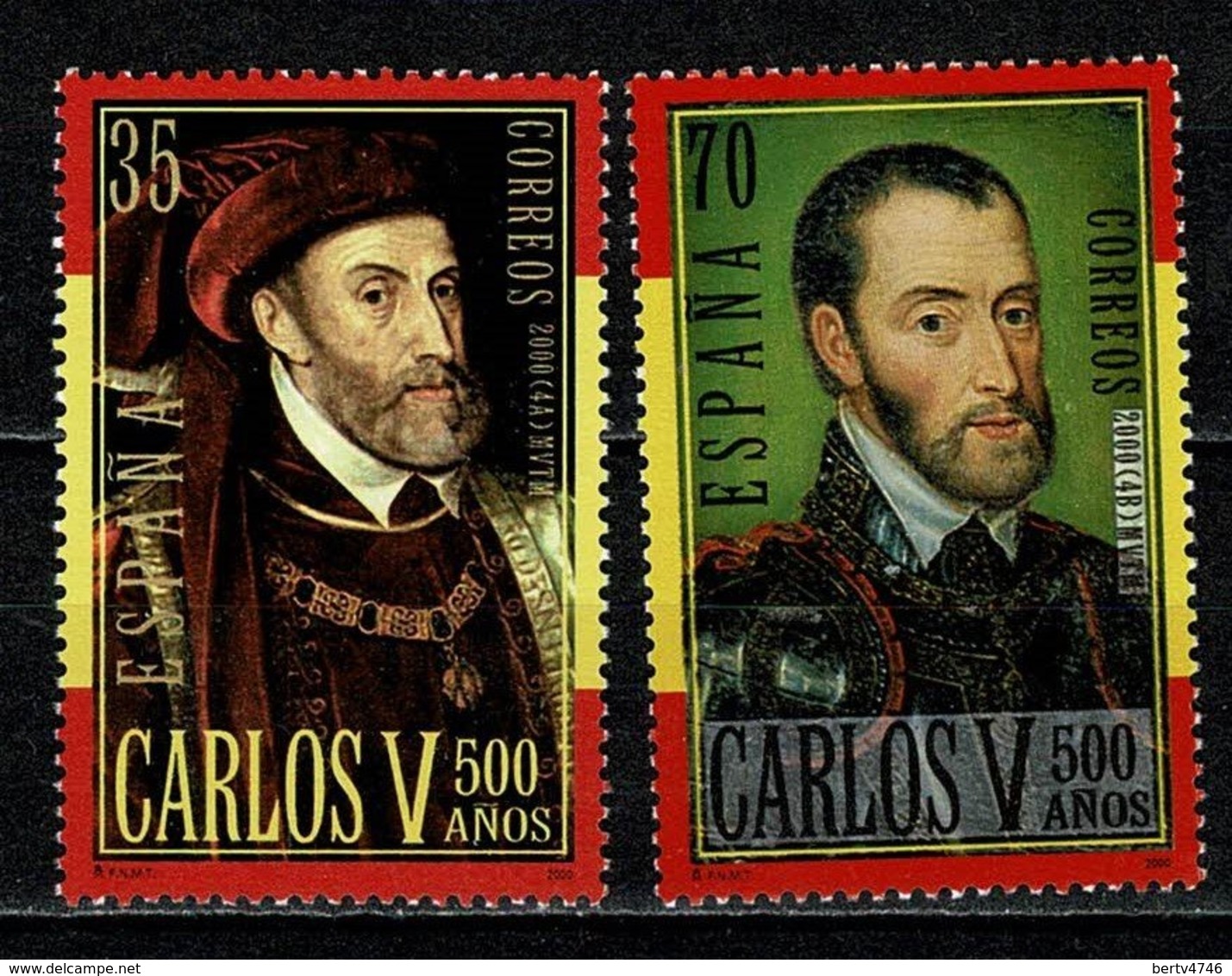 Spanje  2000  Yv 3264/3265** , Mi 3530/31**, Edifil 3697/98**  MNH - Neufs