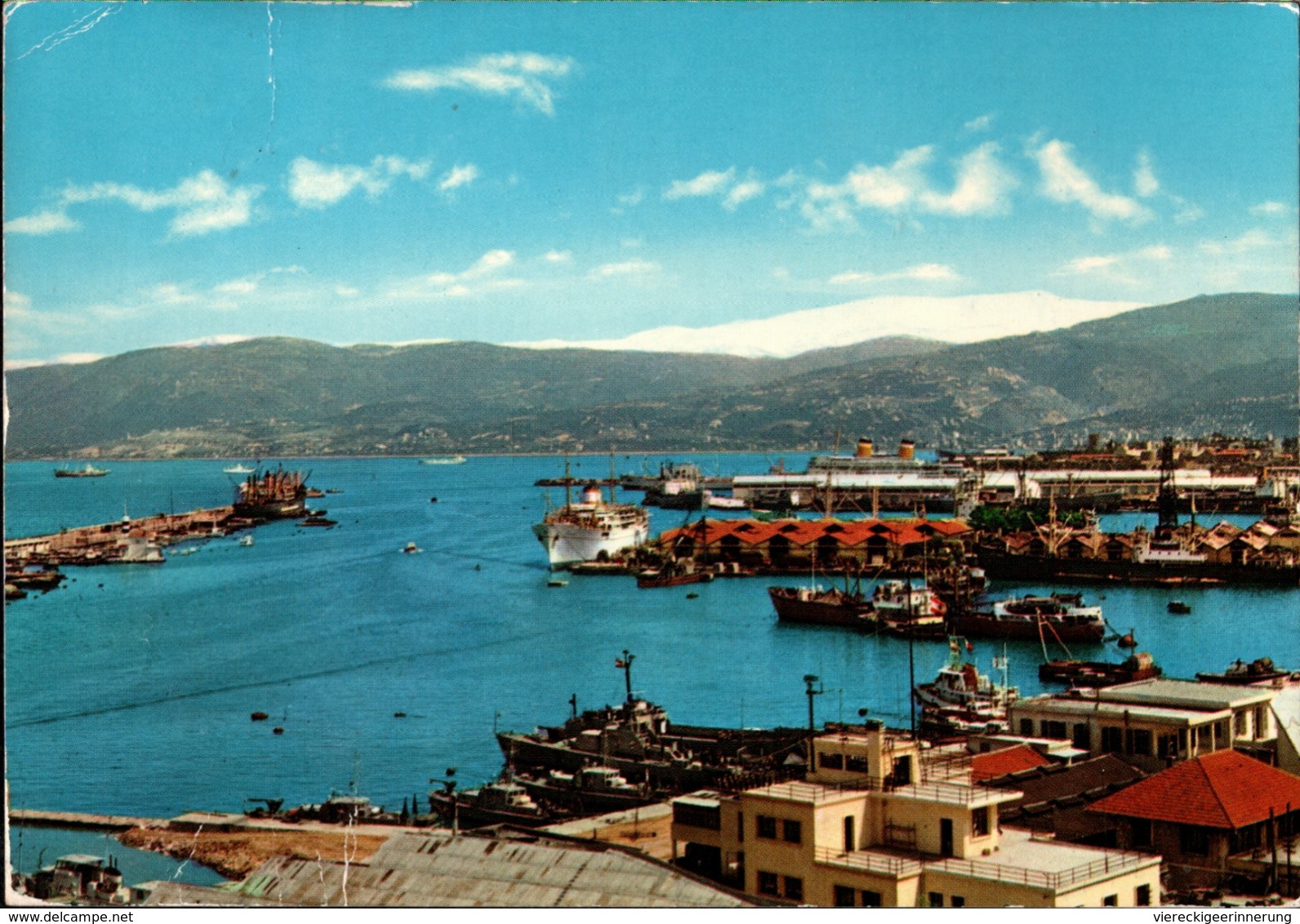 !  1975 Postcard From Beyrouth, Beirut, Harbour, Port, Hafen, Libanon - Libanon