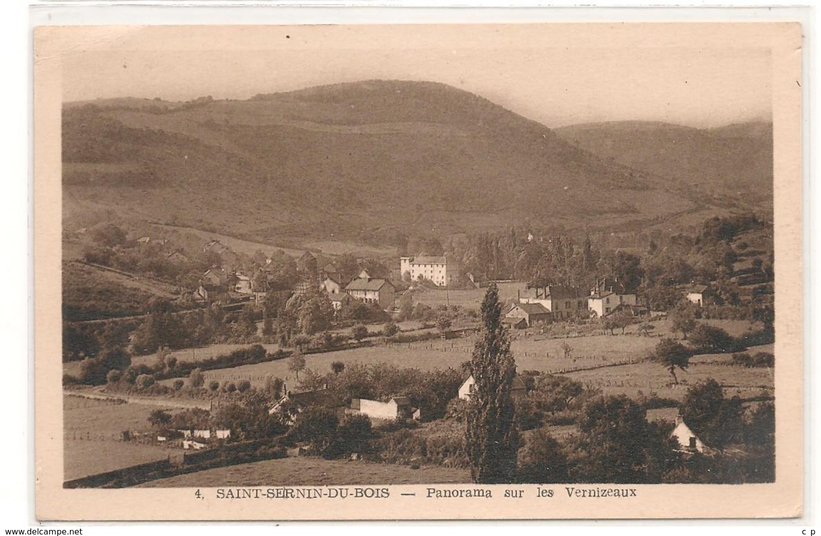 Saint  Sernin Du Bois -  Le Creusot - Panorama Sur Les Vernizeaux - CPA° - Autres & Non Classés