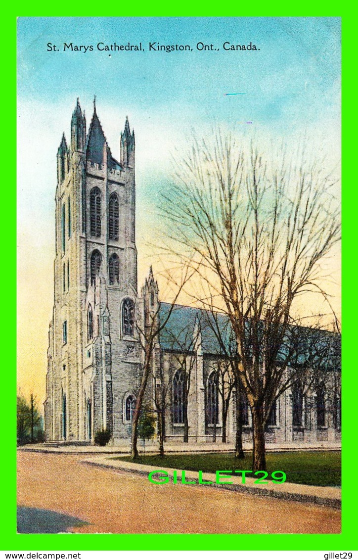 KINGSTON, ONTARIO - ST MARYS CATHEDRAL - THE POST CARD & GREETING CARD CO LTD - - Kingston