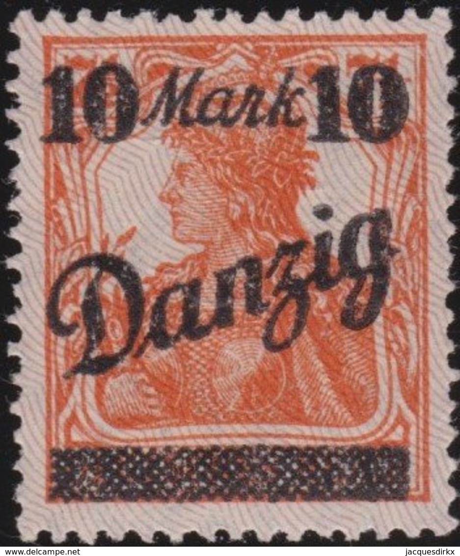 Danzig     .    Michel    .    31  II     .       **    .      Postfrisch      .   /   .    MNH - Altri & Non Classificati