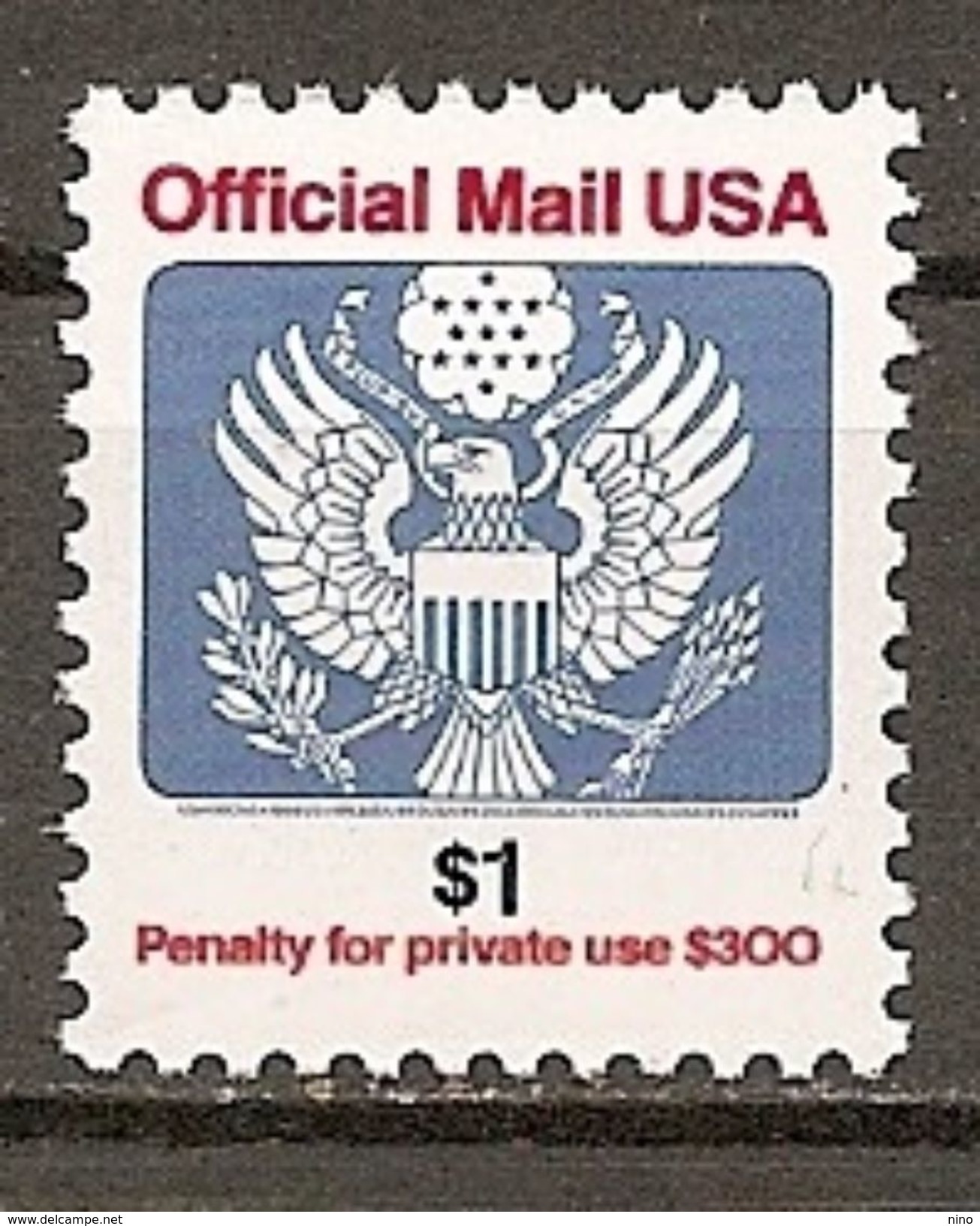 USA. Scott # O151 MNH.  Official Stamp 1991 - Officials