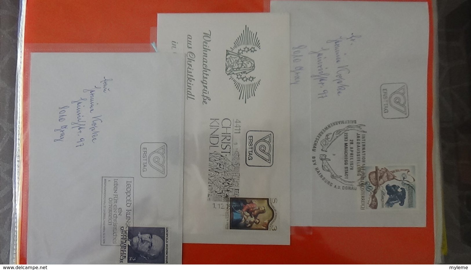 Gros Classeur D'environ 214 Enveloppes 1er Jour D'AUTRICHEentre 1978 Et 1982. Très Bien Suivi Et Fourni. A Saisir !!! - Collezioni (in Album)