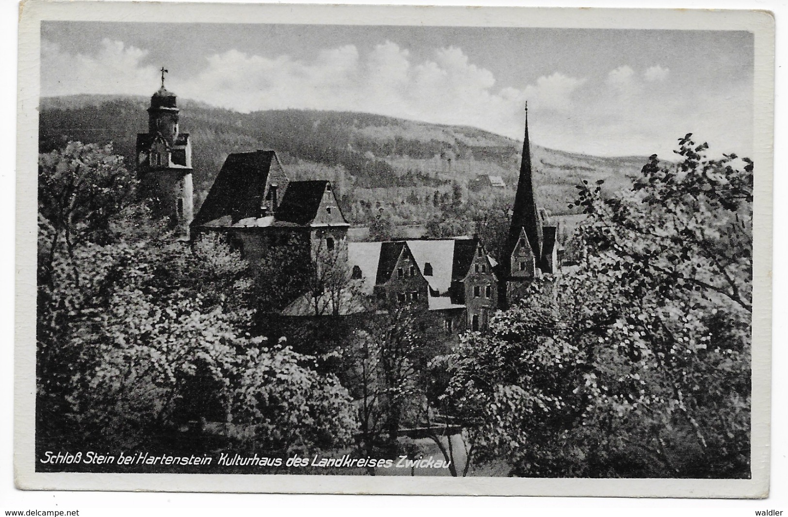 9509  SCHLOSS STEIN BEI HARTENSTEIN  1958 - Hartenstein