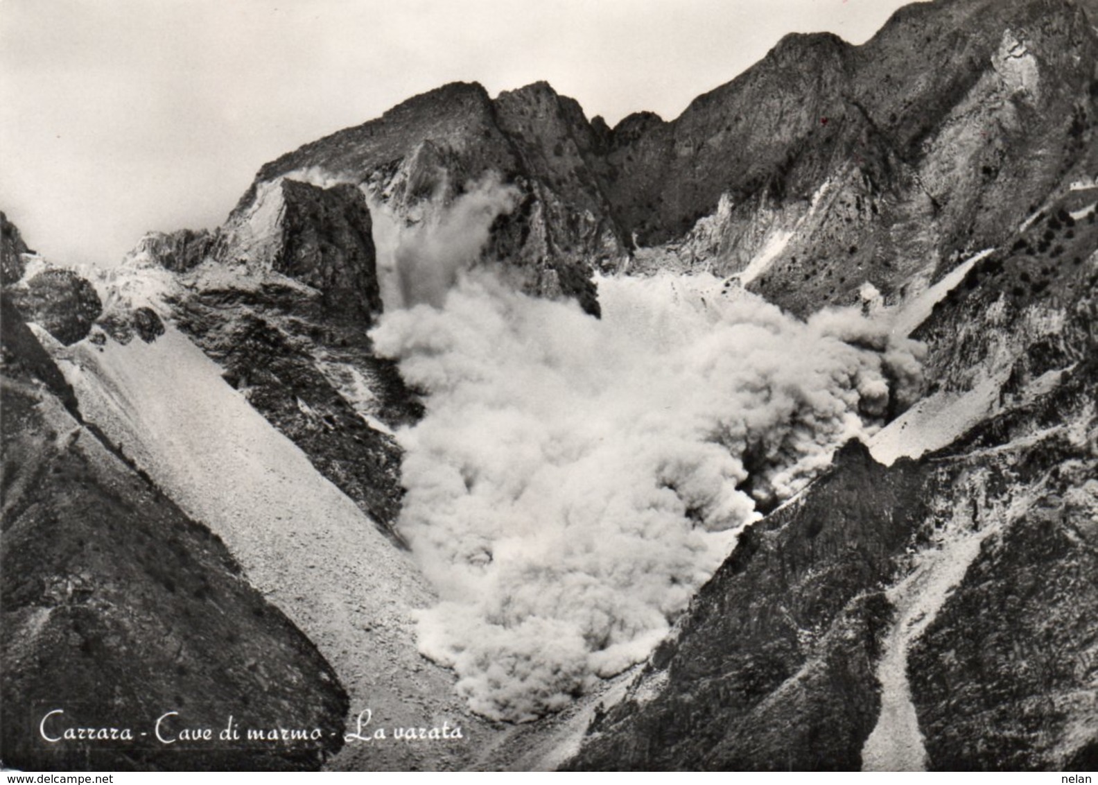 CARRARA CAVE DI MARMO-LA VARATA-VERA FOTO.-F.G - Carrara