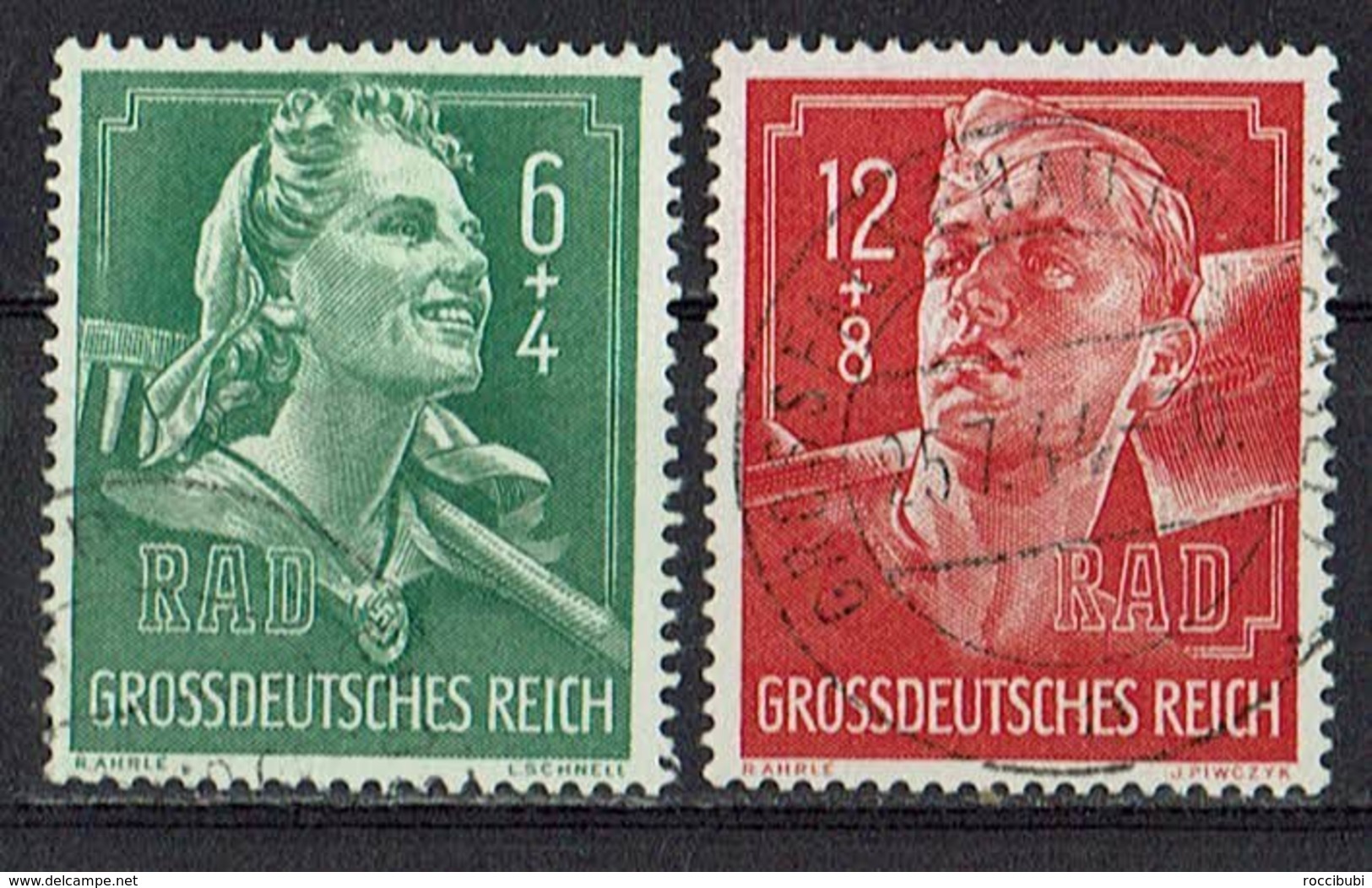 Mi. 894/895 O - Gebraucht