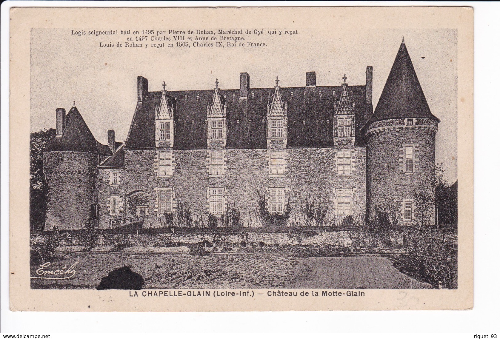 LA CHAPELLE-GLAIN - Château De La Motte-Glain - Altri & Non Classificati