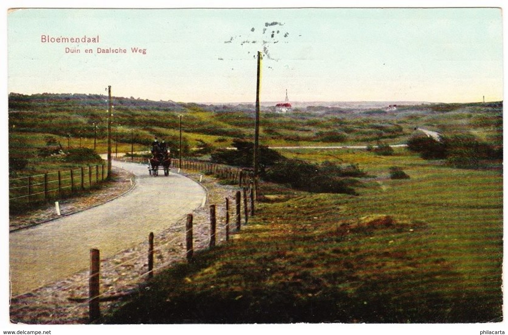 Bloemendaal - Duin En Daalsche Weg - 1908 - Bloemendaal