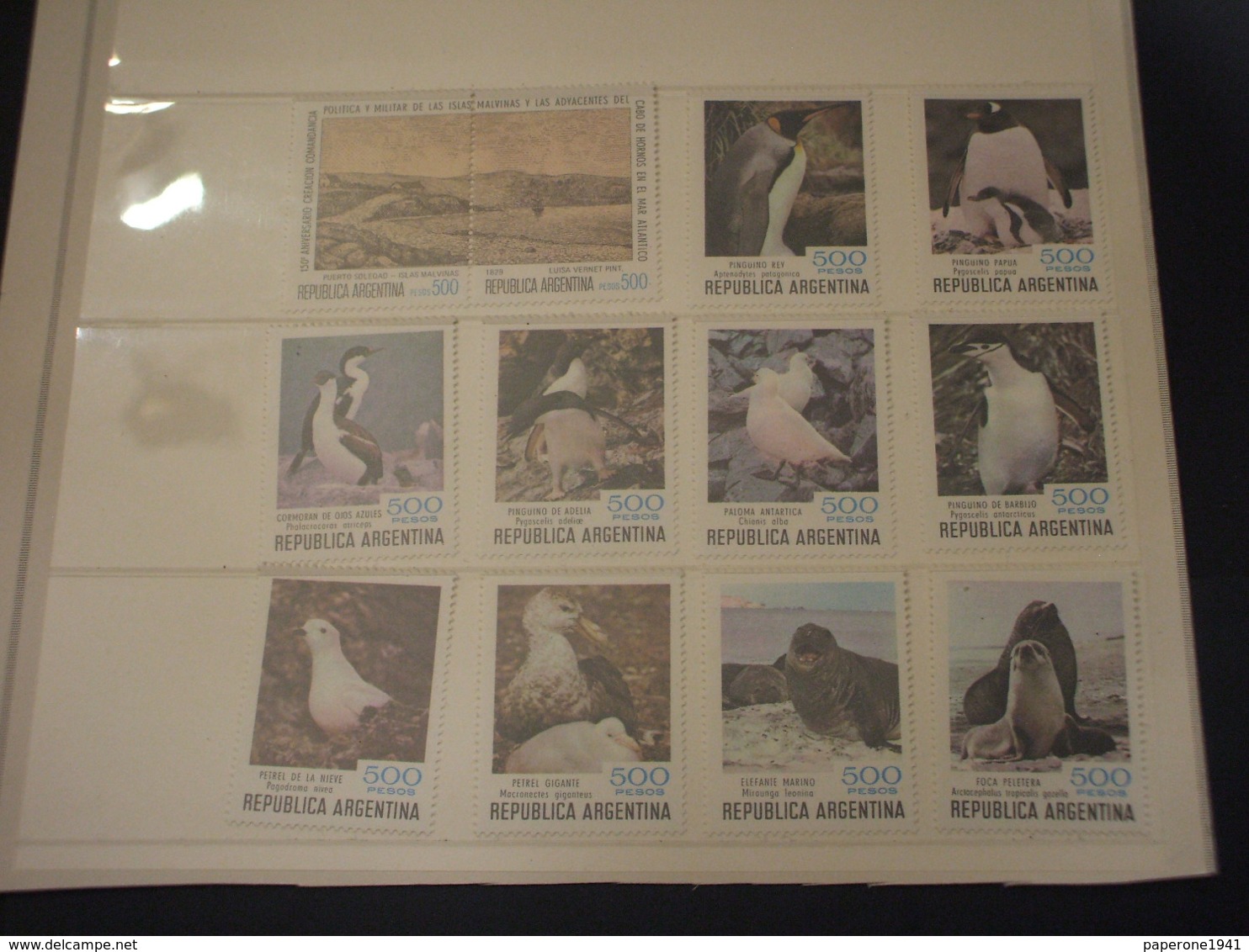 ARGENTINA - 1980 FAUNA/UCCELLO10 + 2 VALORI - NUOVI(++) - Nuevos