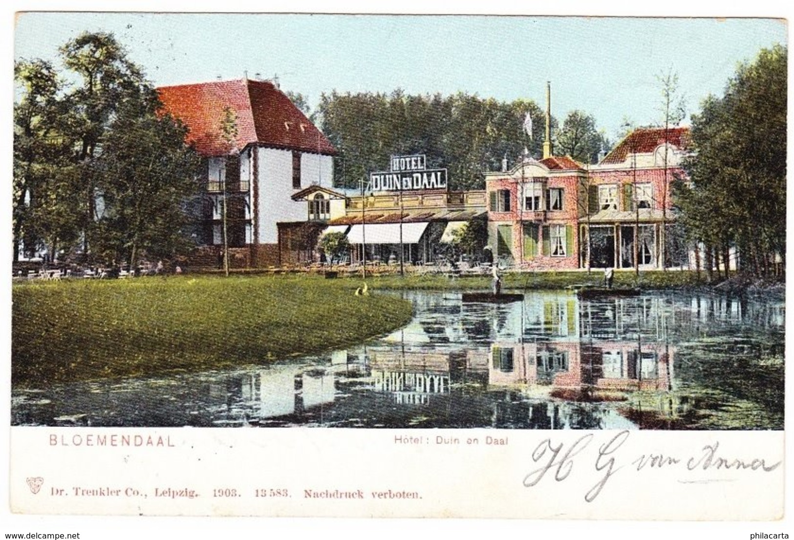 Bloemendaal - Hotel Duin En Daal - 1904 - Bloemendaal