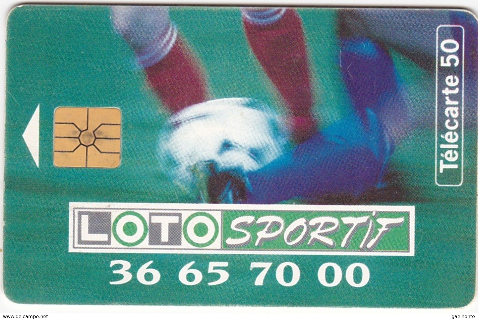 TC164 TÉLÉCARTE 50 UNITÉS - LA FRANÇAISE DES JEUX - LOTO SPORTIF - Jeux