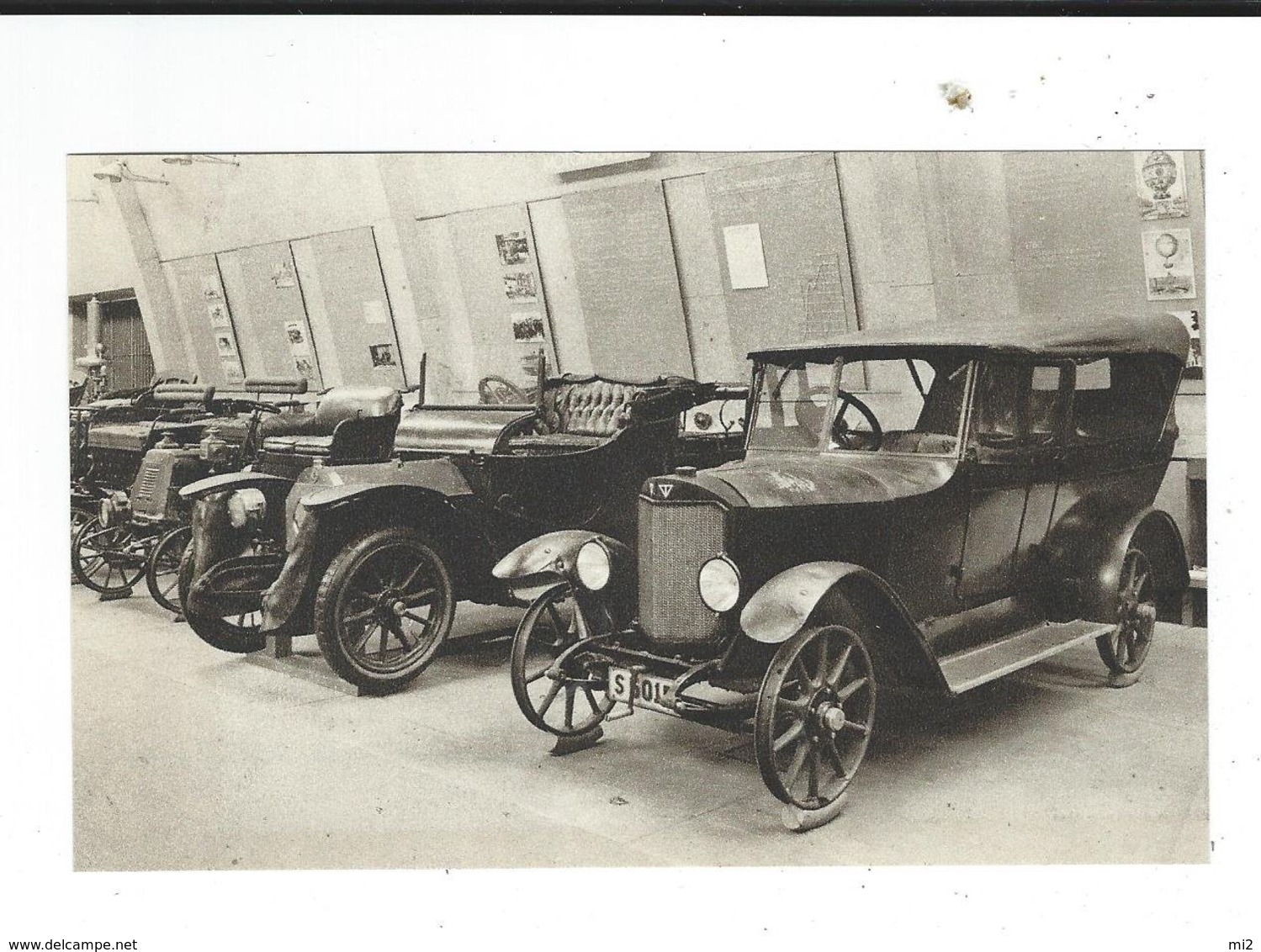 Suede Stockholm Tekniska Museets Automobiles Anciennesthulin Phaeton 1923,motobloc 1912, Renault 1891,frsta Scaniabilen - Suède