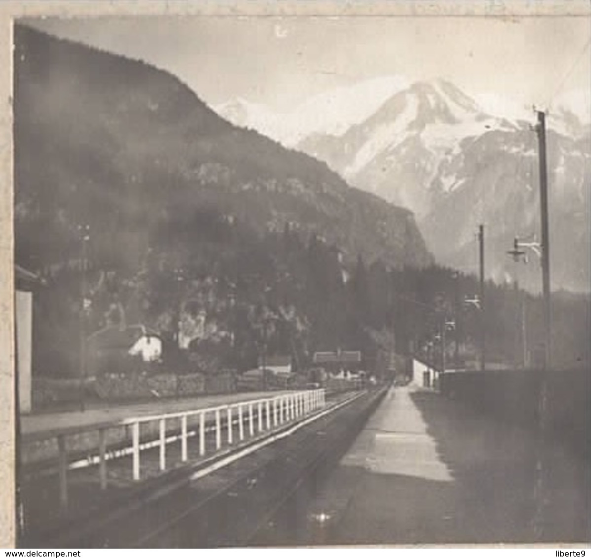 Chamonix C.1908 Gare 5 Photo La Mer De Glace Servoz Haute Savoie Club Des Intrépides Lyon Clermont-Ferrand - Lugares