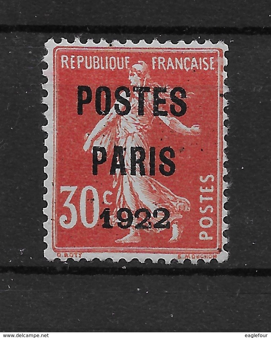 Préoblitéré N° 32 Signé Calves Authentique Mais Regommé Après Signature - Cote Y&T 2020 De 200 € - 1893-1947