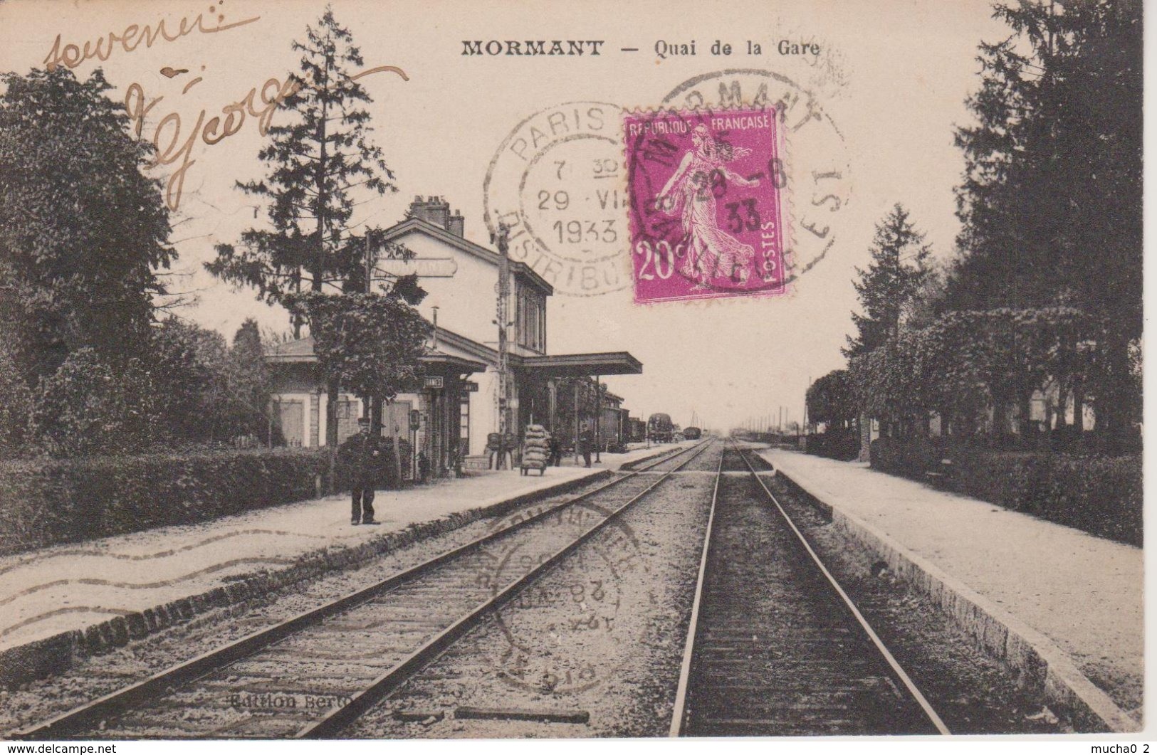 77 - MORMANT - QUAI DE LA GARE - Mormant