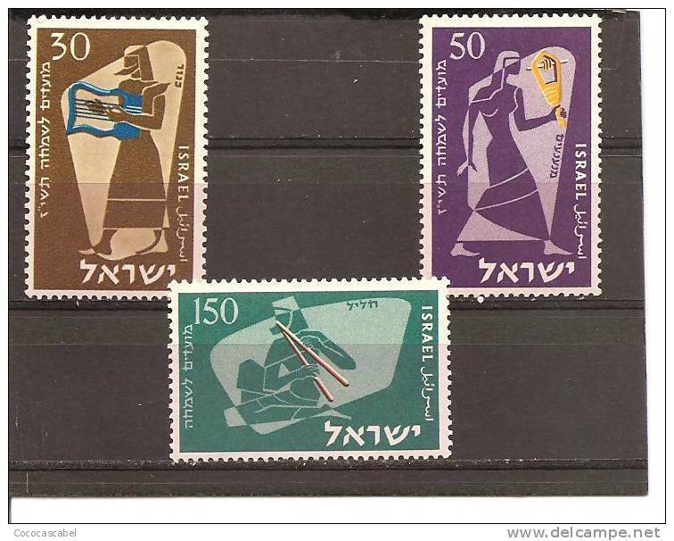 Israel. Nº Yvert  113-115 (MNH/**) - Arqueología