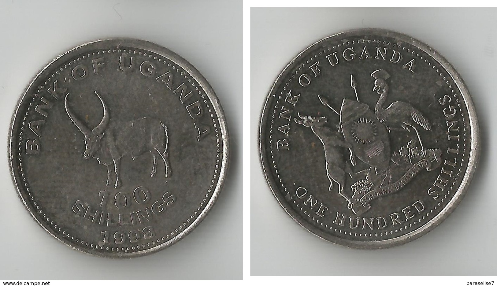 OUGANDA 100 SHILLINGS 1998 - Uganda