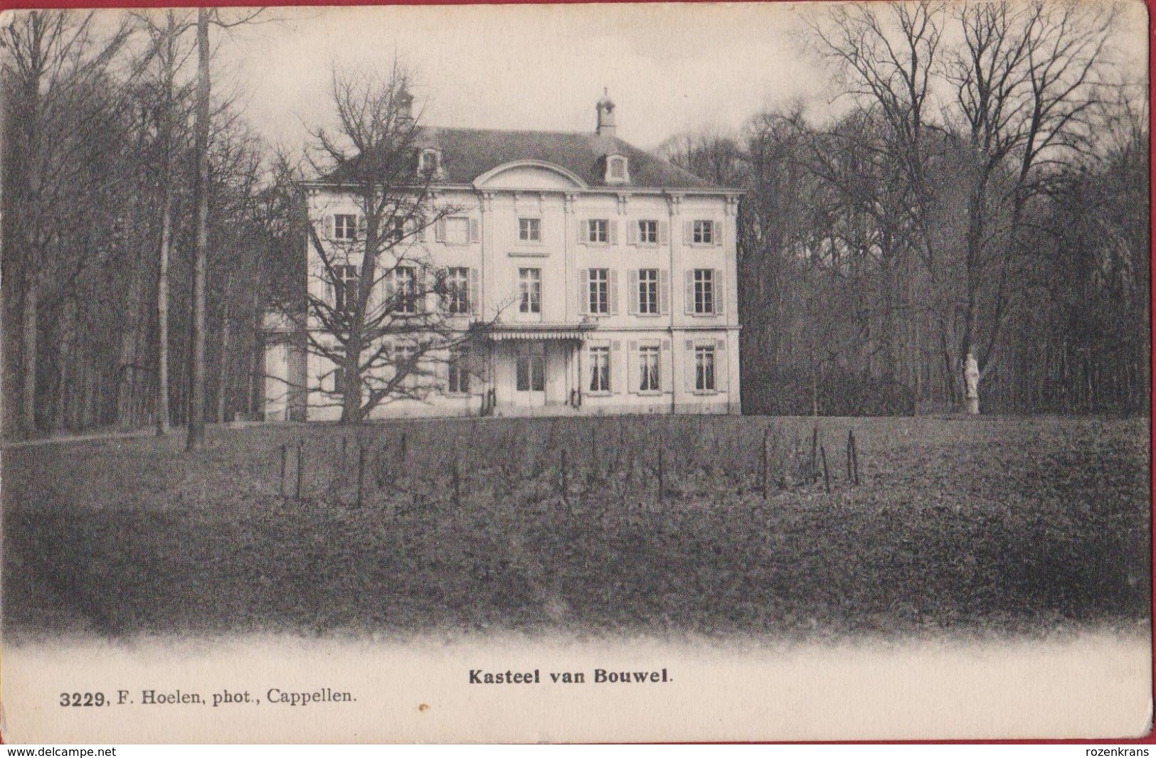 Kasteel Van Bouwel Grobbendonk Hoelen Cappellen Nr. 3229  (In Goede Staat) - Grobbendonk