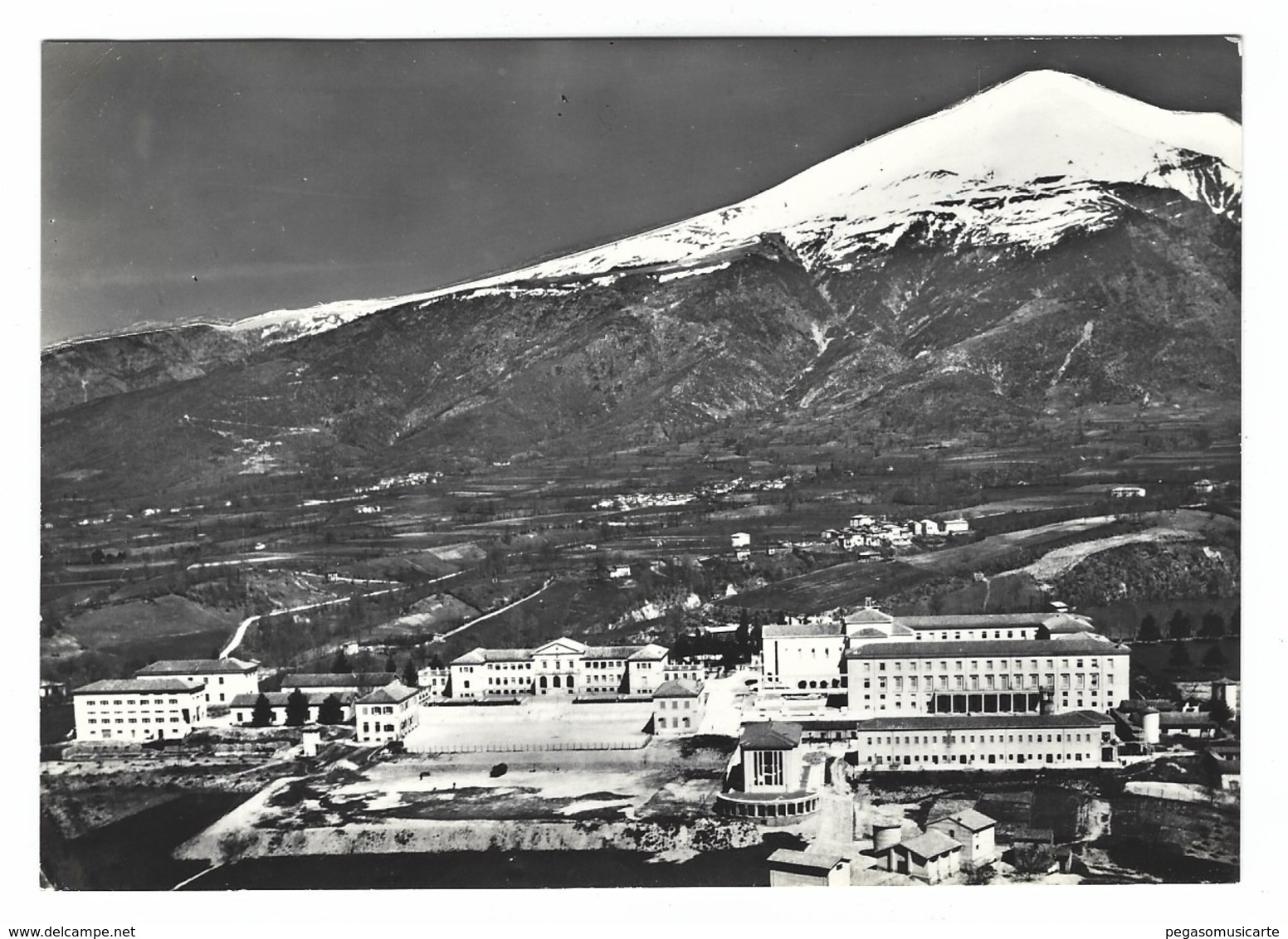 941 - AMATRICE RIETI ORFANOTROFIO MASCHILE VEDUTA AEREA 1961 - Rieti