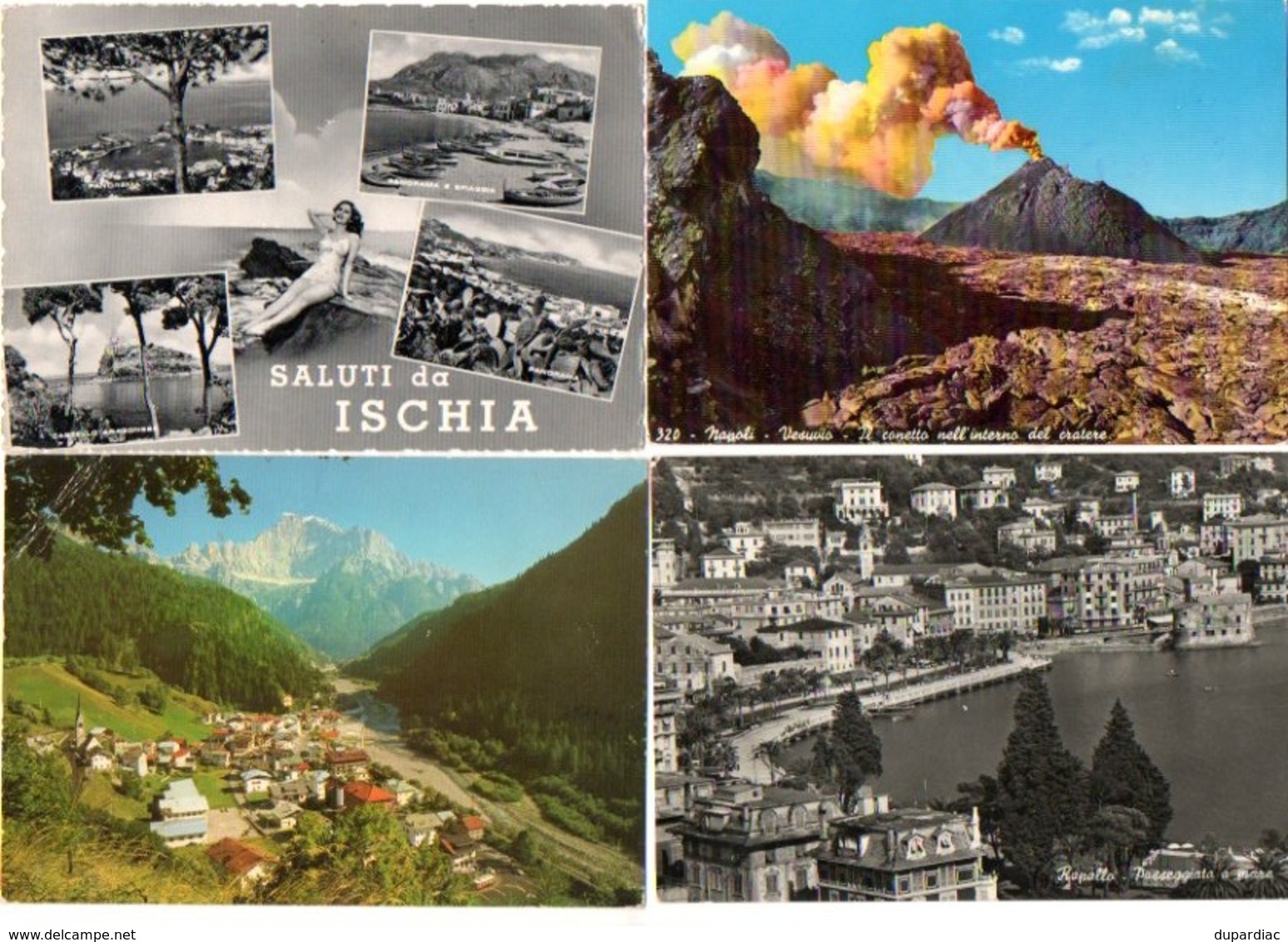 Italie / Au premier acheteur, LOT de cartes postales d'ITALIE et carnets : plus de 1360 vues différentes, très bon état.