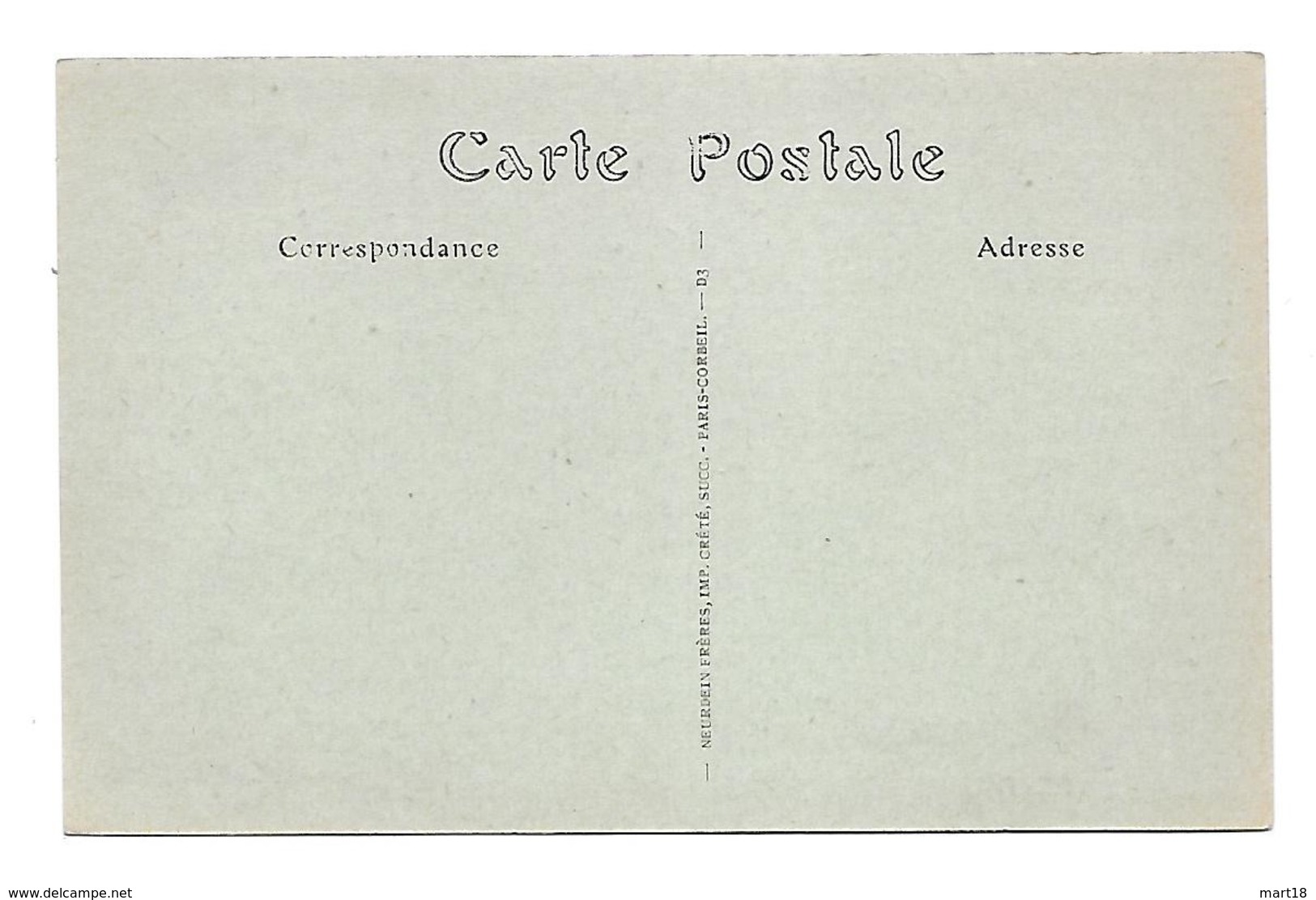 Carte Postale - Restaurant BECQUET à LISIEUX (14) Place V. Hugo - Années 1920 - - Lisieux