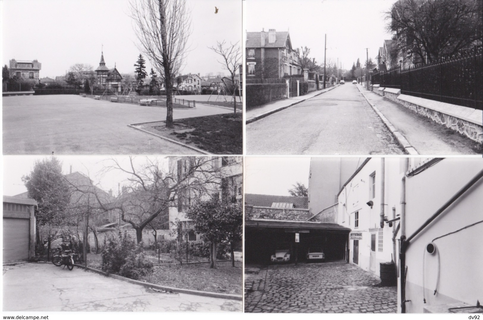 HAUTS DE SEINE BOURG LA REINE PHOTOGRAPHIES NOIR ET BLANC - Lieux