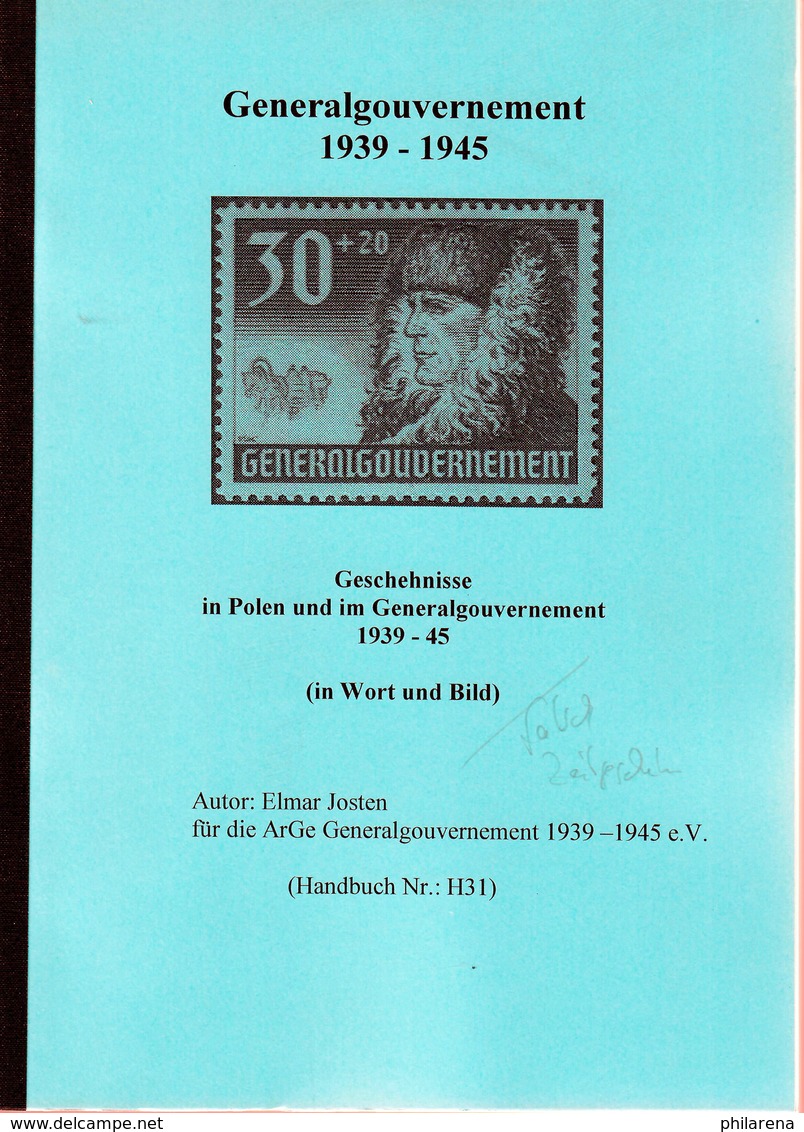 ArGe Generalgouvernement: Zeitgeschehen, Verschiedene Themen, Handbuch H19 - Occupation 1938-45