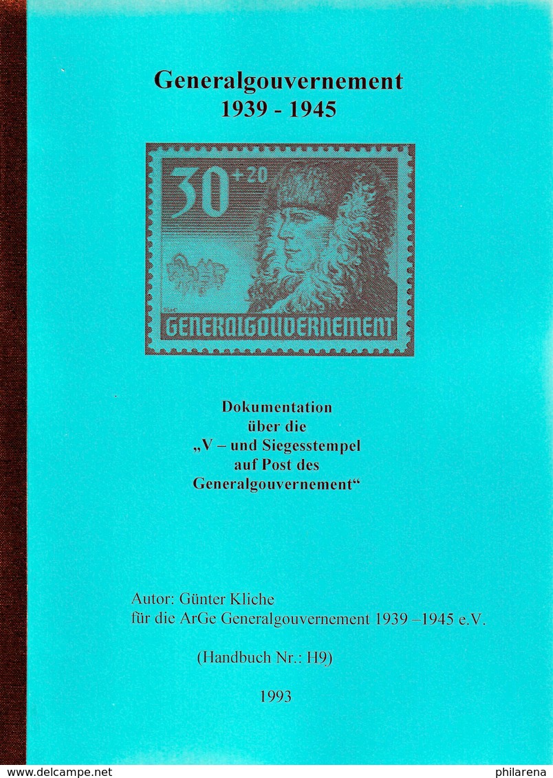 ArGe Generalgouvernement: V-Stempel Und Siegesstempel, Handbuch H9 - Occupation 1938-45