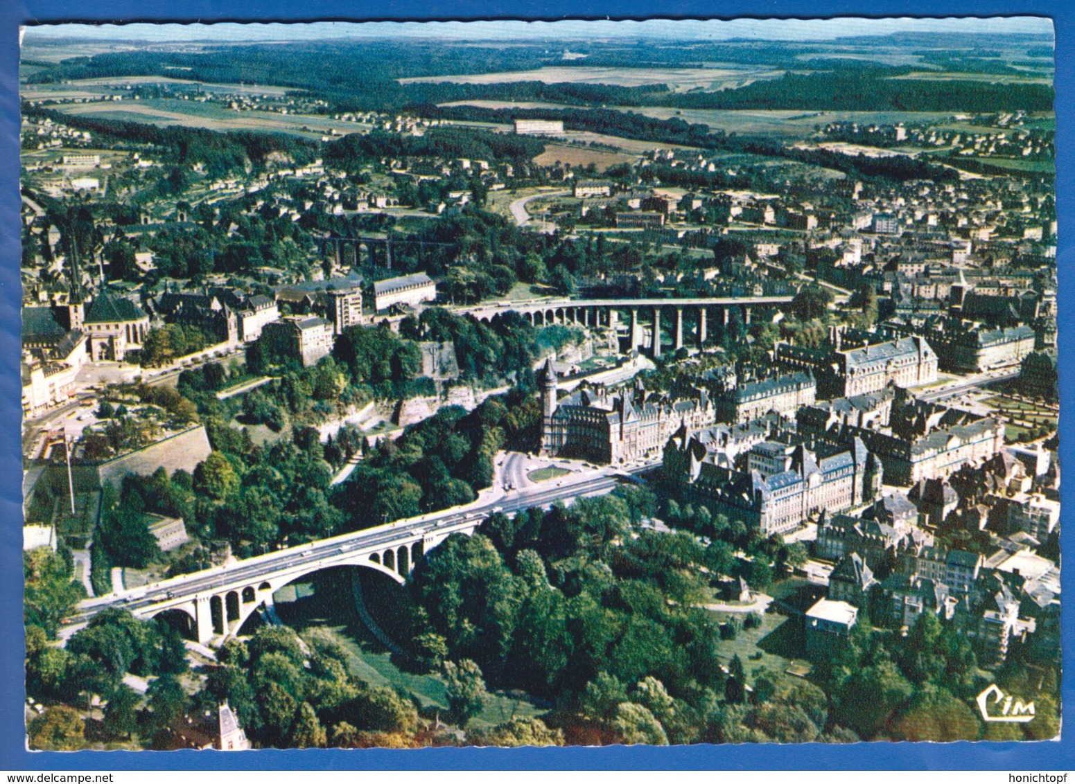 Luxembourg; Vue Aerienne - Luxemburg - Stadt