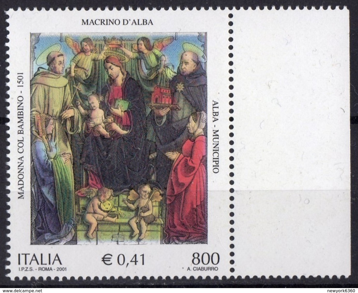 2001 ITALIE  N** 2529   MNH - 2001-10: Neufs